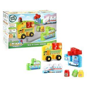 Brand New LeapFrog LeapBuilders Soar and Zoom Vehicles 2+